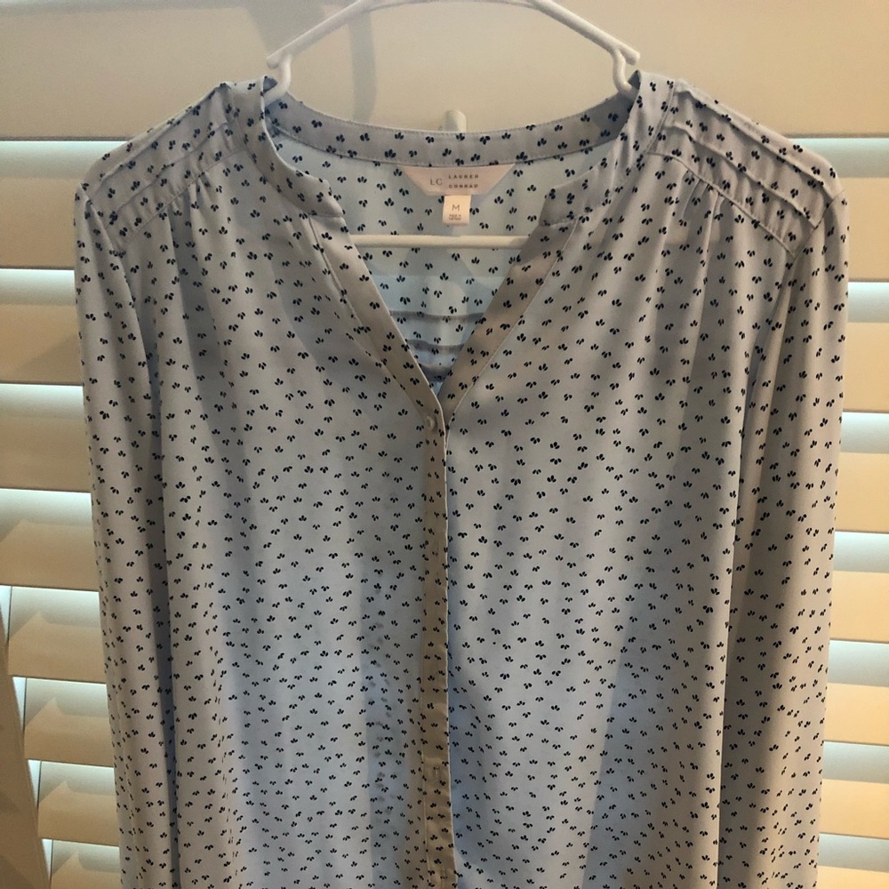 Button down high low